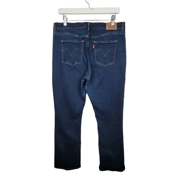 LEVI'S Classic Midrise Boot Stretch Jeans - Size 14 - Picture 4 of 10